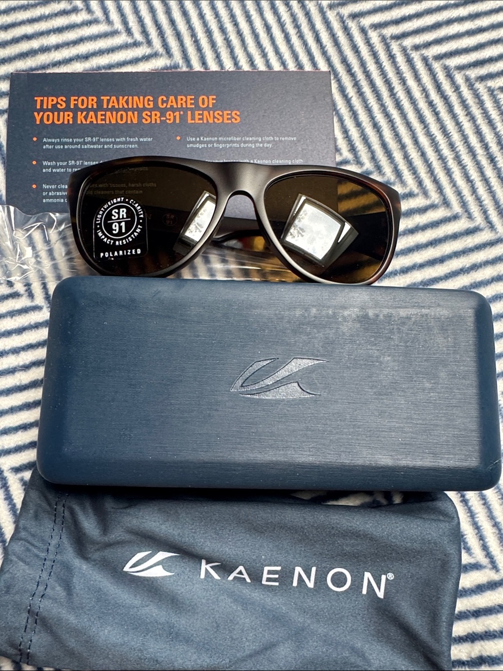 Kaenon Women's Polarized Black Sunglasses - SR-91